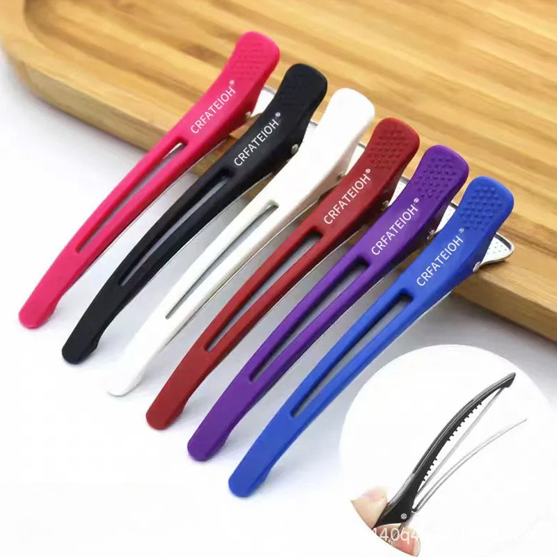 Crocodile Clip Set - 6Pieces/Set of Non Bent Hair Clips