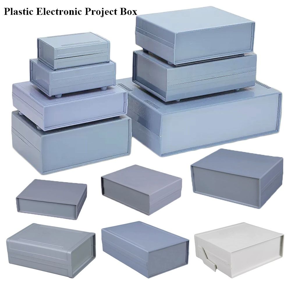 Diy Box Electronics Mall - Plastic Waterproof Grey DIY Housing Instrument