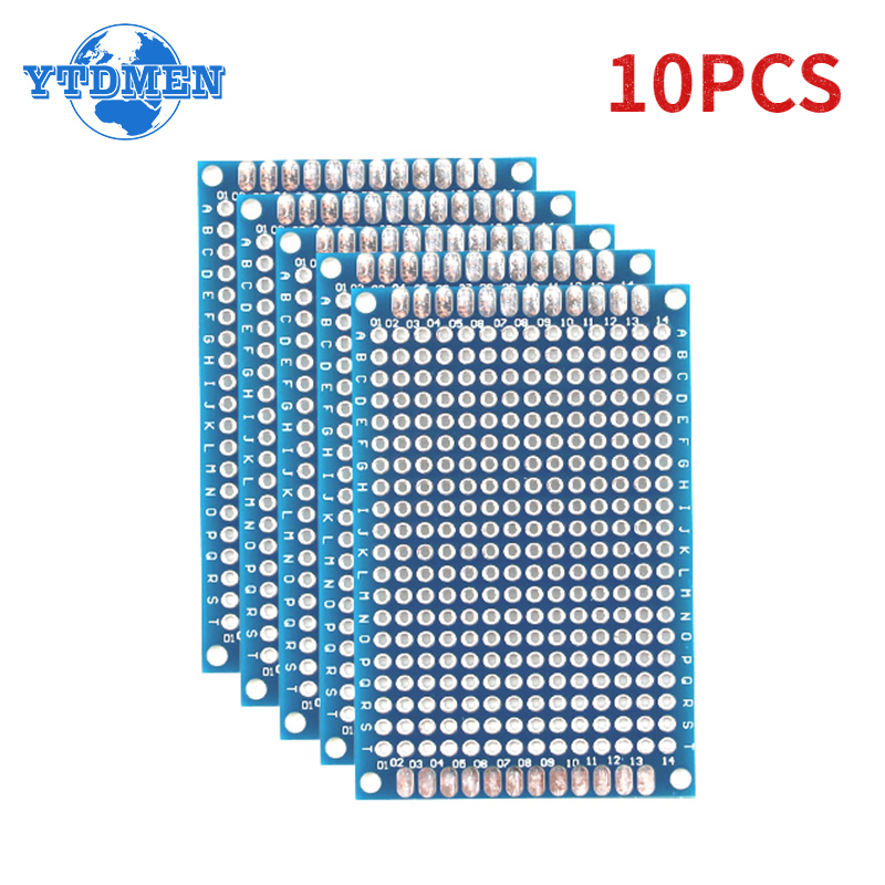 Diy Electronics For Beginners - 10PCS 4x6cm Double Side PCB Board