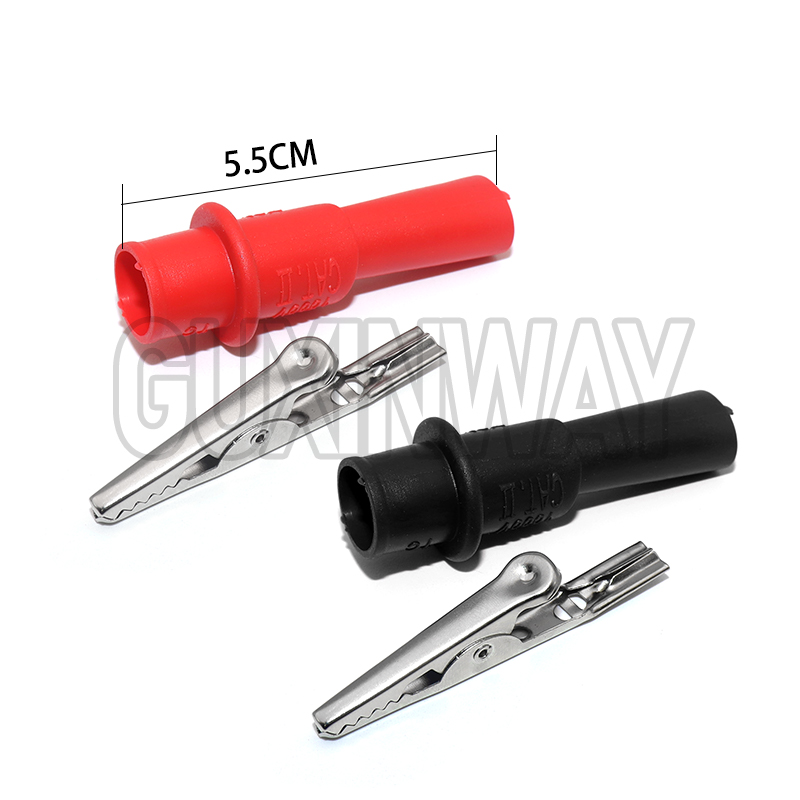 Crocodile Clip Set - 2pcs Alligator Clips Test Clip Clamp
