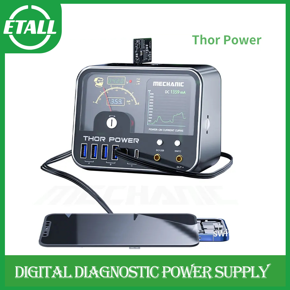 Dc Power Supply Variable - MECHANIC Thor Power Adjustable DC Regulated