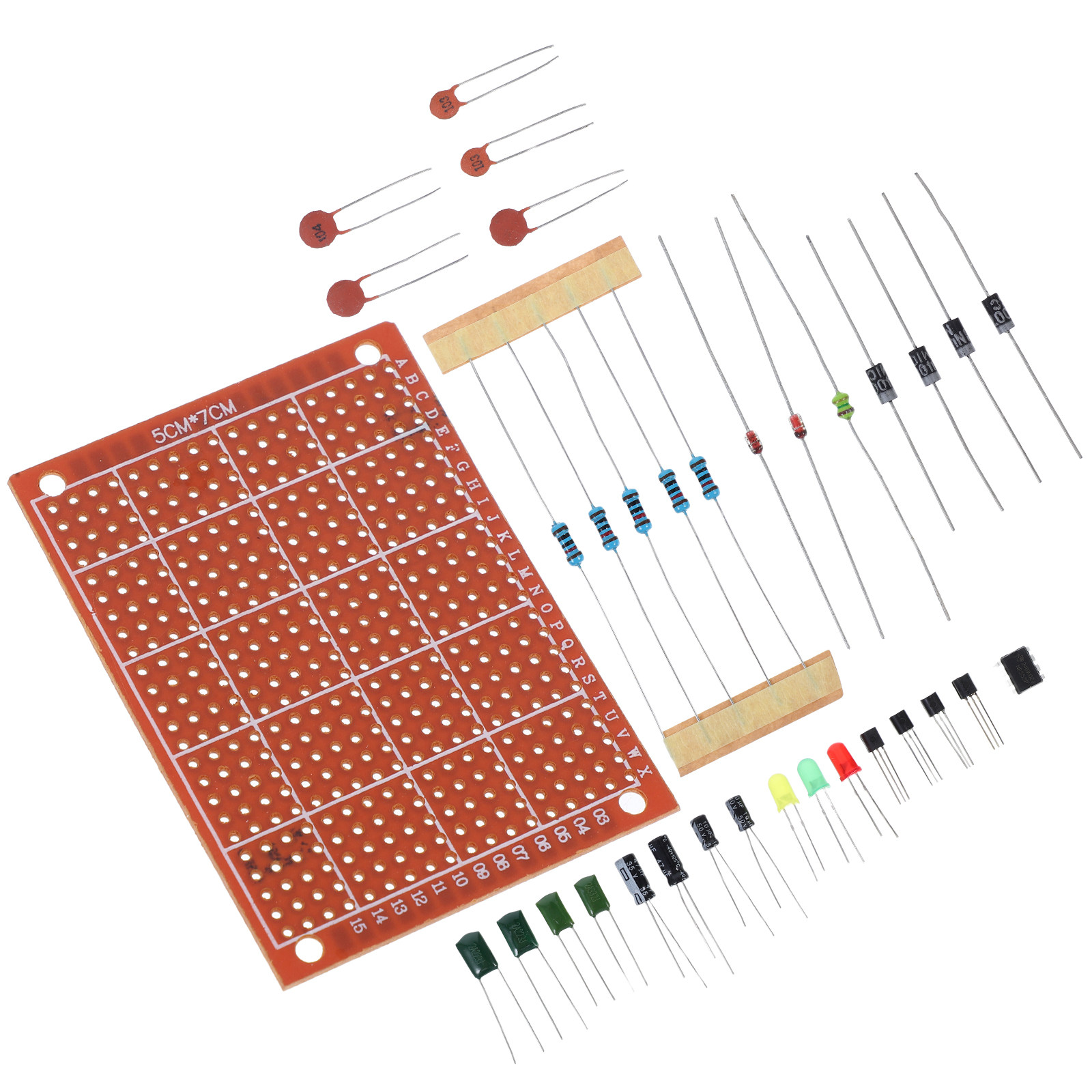 Diy Electronics Projects For Beginners - 1Set Beginner Soldering Kit with Plugin
