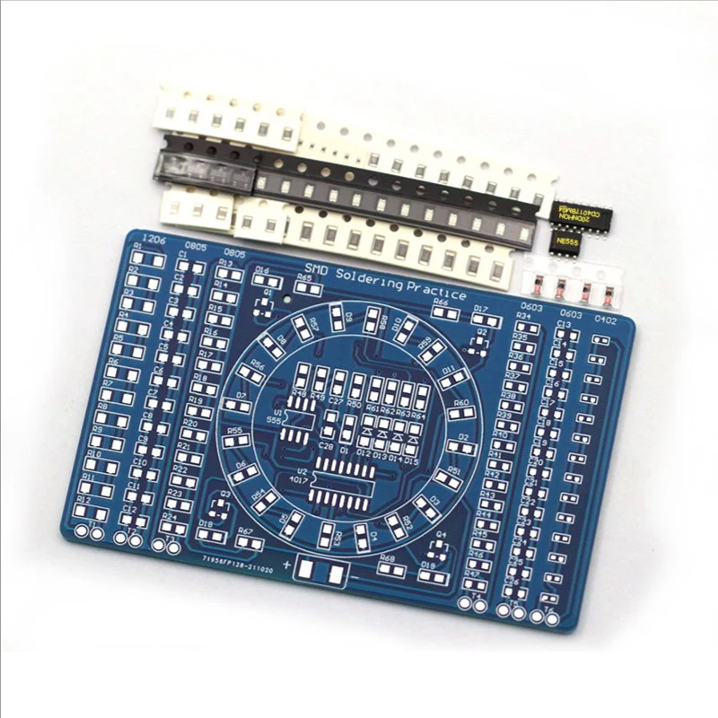 Diy Electronics Learning Kit - SMT SMD Electronic Component Welding Practice