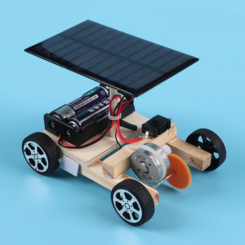 Diy Electronics Kids - Assemble Solar Car Creative Inventions Motor