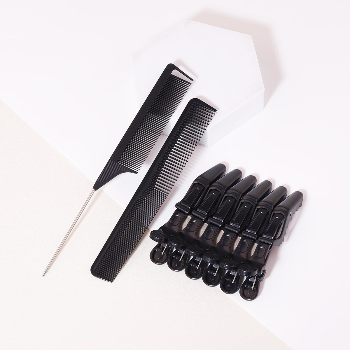 Crocodile Clip Set - 8pcs Hair Comb Set - Hair