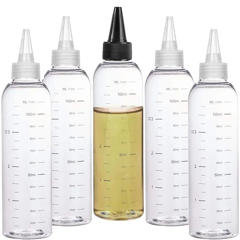 Diy Vape Electronics - 5PCS 30ml-500ml Empty Plastic Transparent Pointed