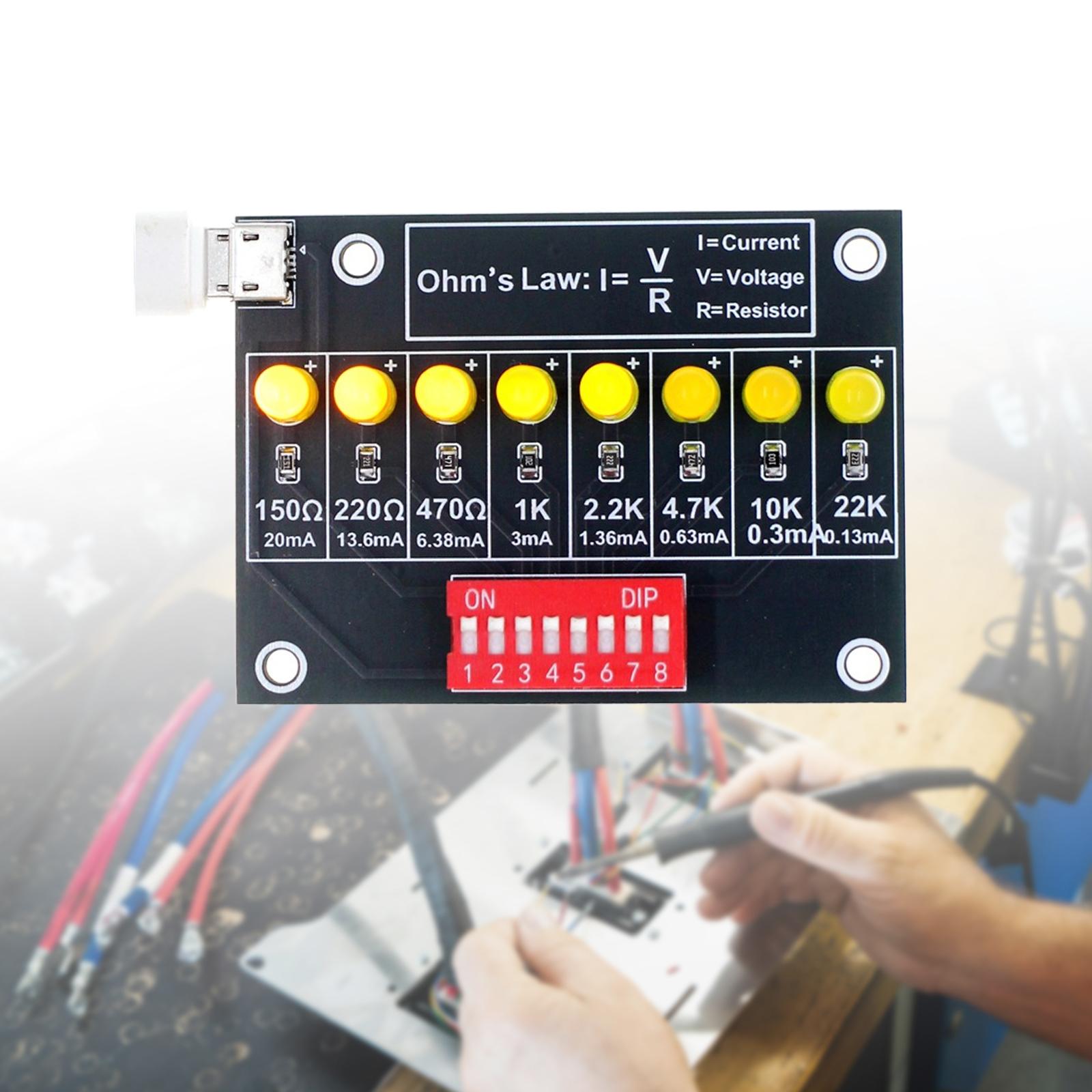 Diy Electronics Learning Kit - DIY Soldering Practice Kit Ohms Law