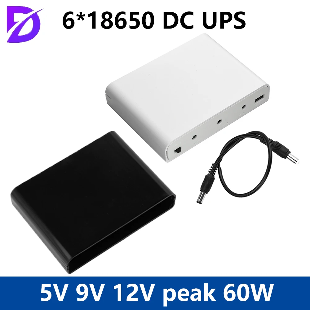 Diy Electronics Power Supply - UPS 18650 Battery Soldering-free Power Bank