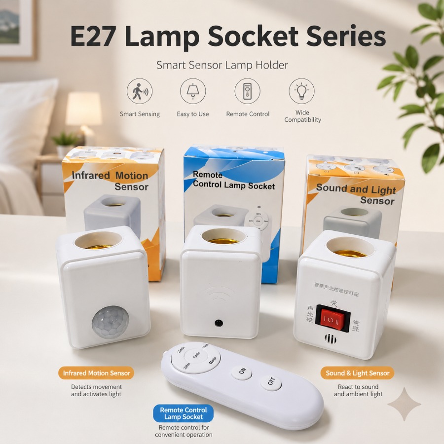Ldr Light Sensor - EU/US Plug E27 PIR Motion Sensor