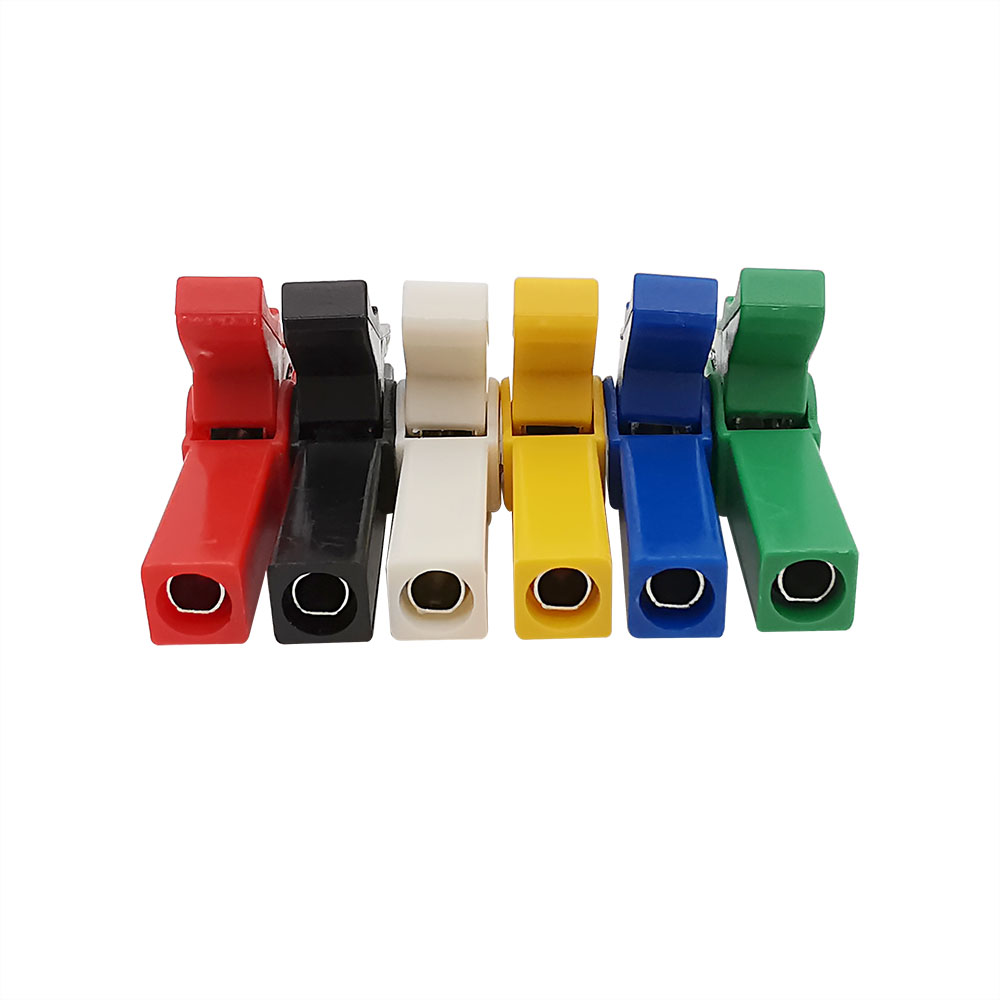 Crocodile Clip Set - 6Pcs/Lot 55mm Alligator Clips Test Battery