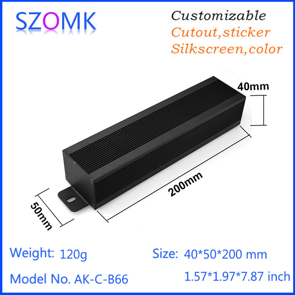 Diy Electronics Projects - 1Piece 40*50*200mm Aluminum Box Enclosure Electronics