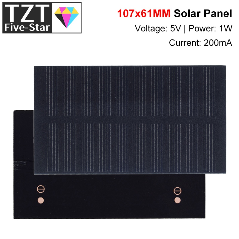Diy Electronics Kids - smart electronics Solar Panel 1W 5V
