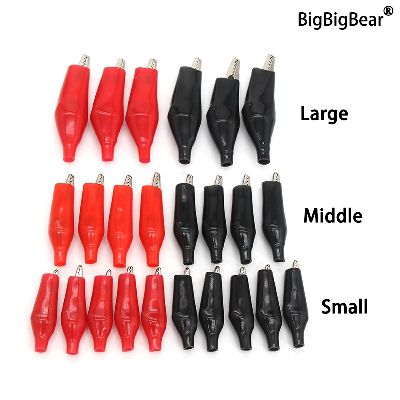 Crocodile Clip Set - 28 35 45mm Metal Alligator Clip