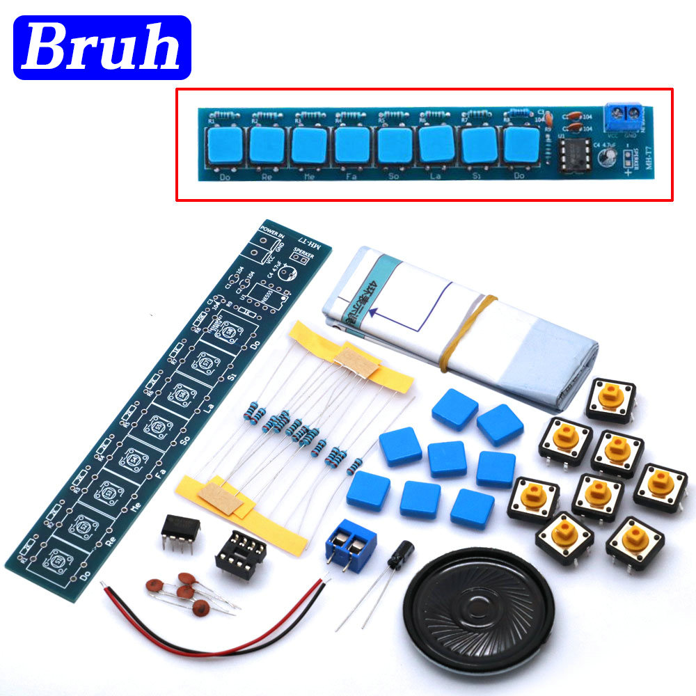 Diy Electronics Learning Kit - DIY Electronic Kits Set NE555 Keyboard