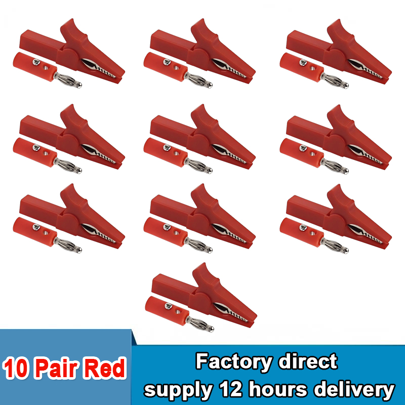 Insulated Alligator Clip with  - Crocodile Clip Set 评论和价格