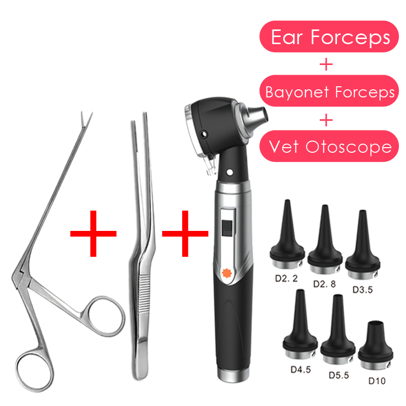 Medical Vet Animal Ear Endosco - Crocodile Clip Set 评论和价格