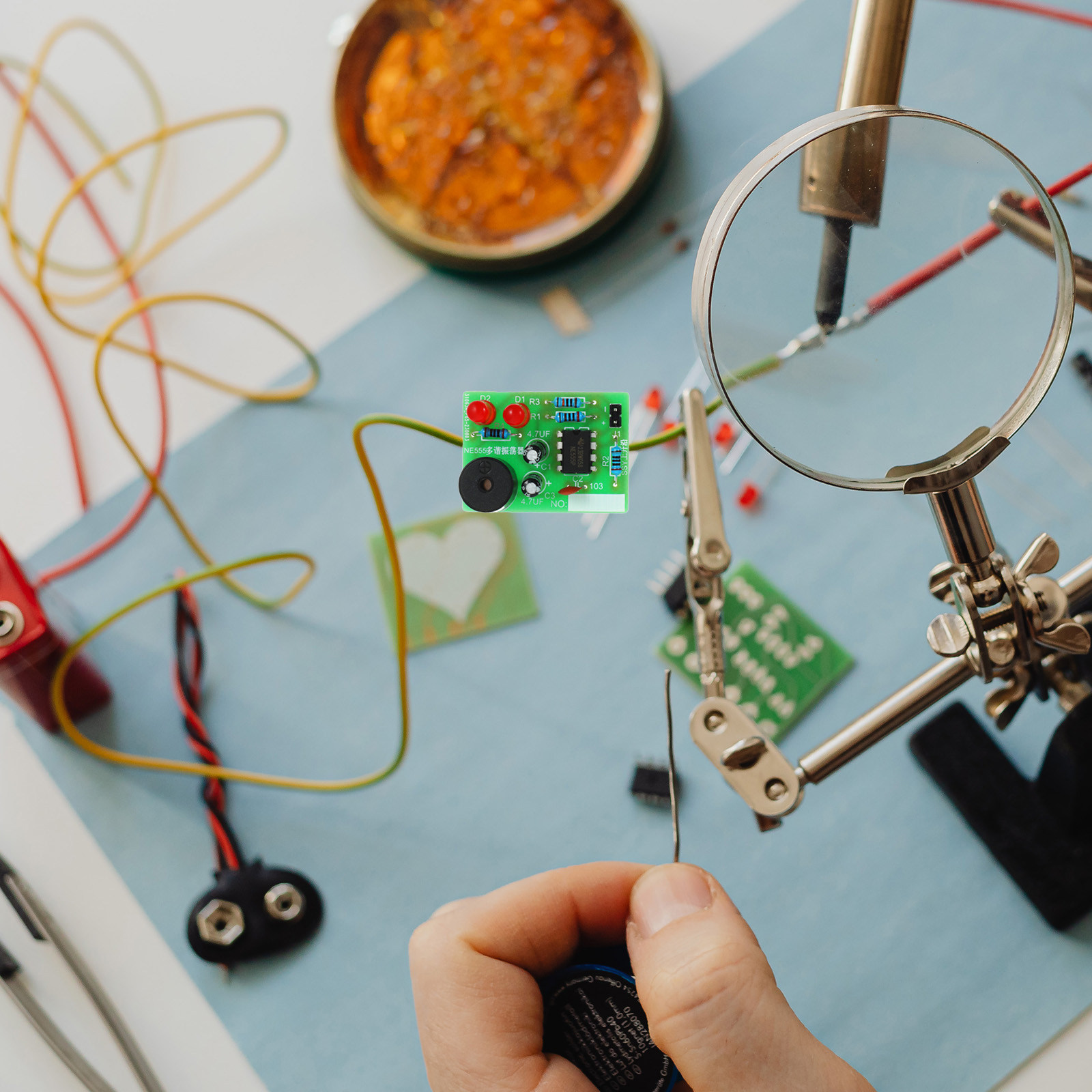 5Set Soldering Training Kit We - Diy Electronics Projects For Beginners 评论和价格