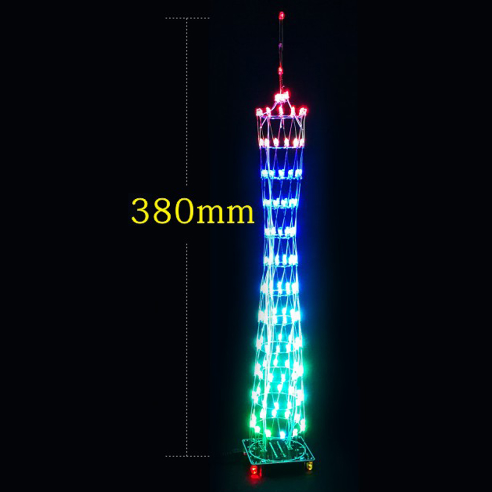 DIY LED Small Guangzhou Tower  - Diy Electronics India 评论和价格