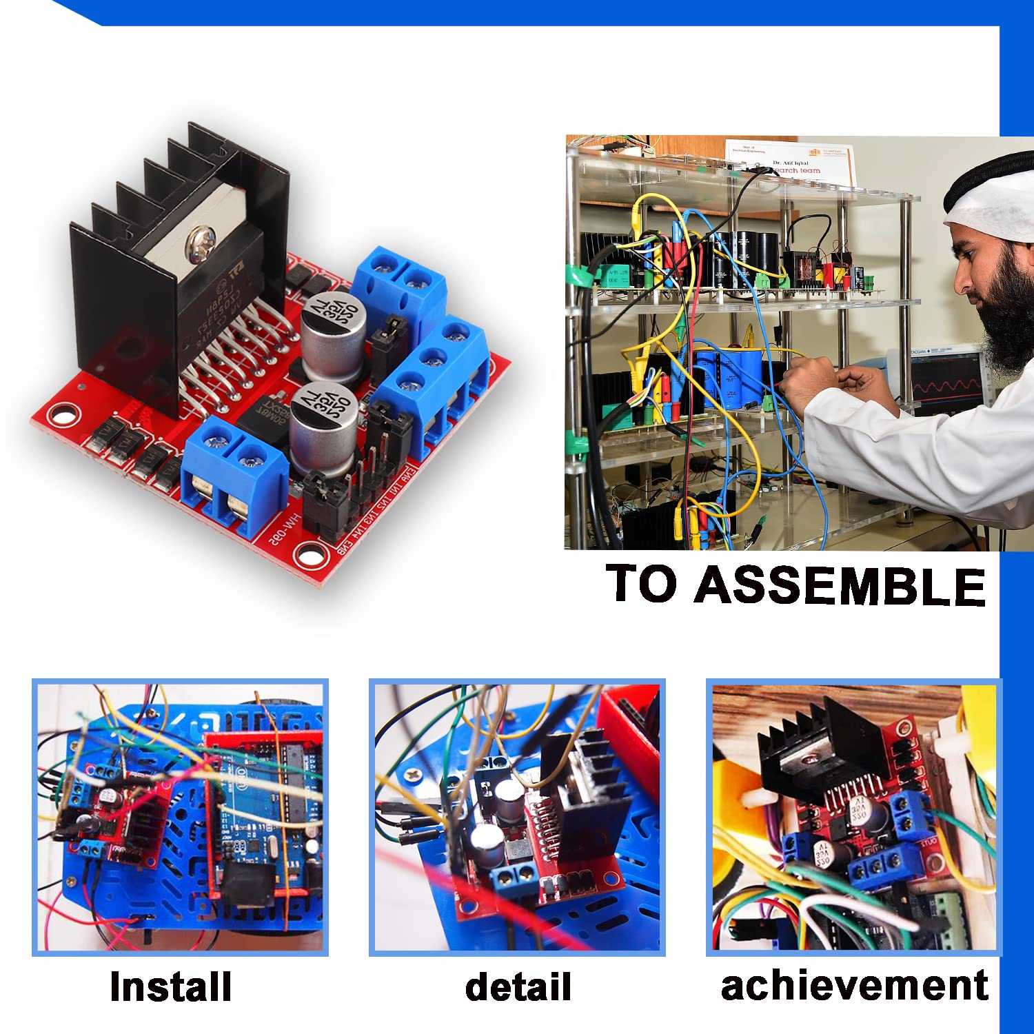 L298N Motor Drive Controller B - L298N Motor Driver 评论和价格