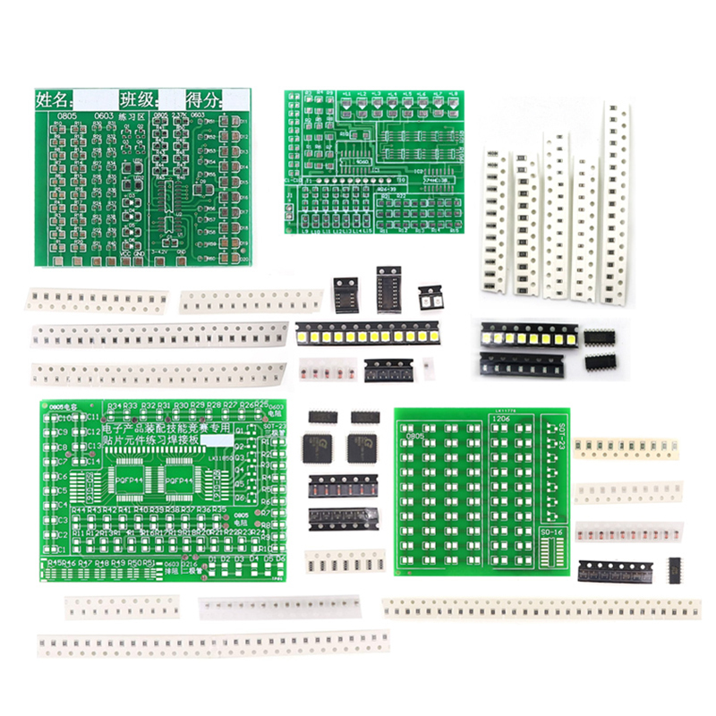 Soldering Practice Four-Piece  - Diy Electronics Basics 评论和价格
