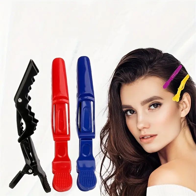 6pcs/Set Crocodile Hair Clips  - Crocodile Clip Set 评论和价格
