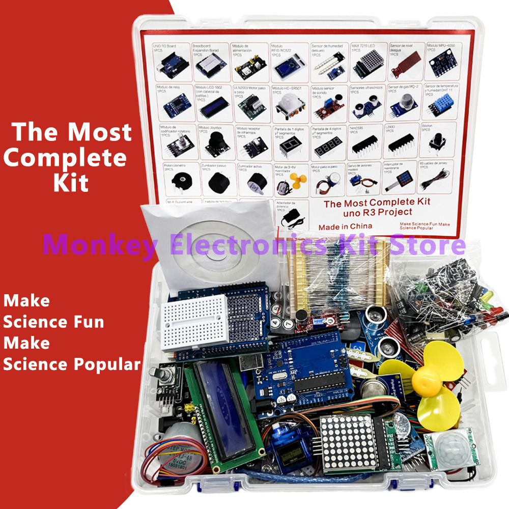 The Most Complete Kit for ardu - Diy Electronics Projects For Beginners 评论和价格
