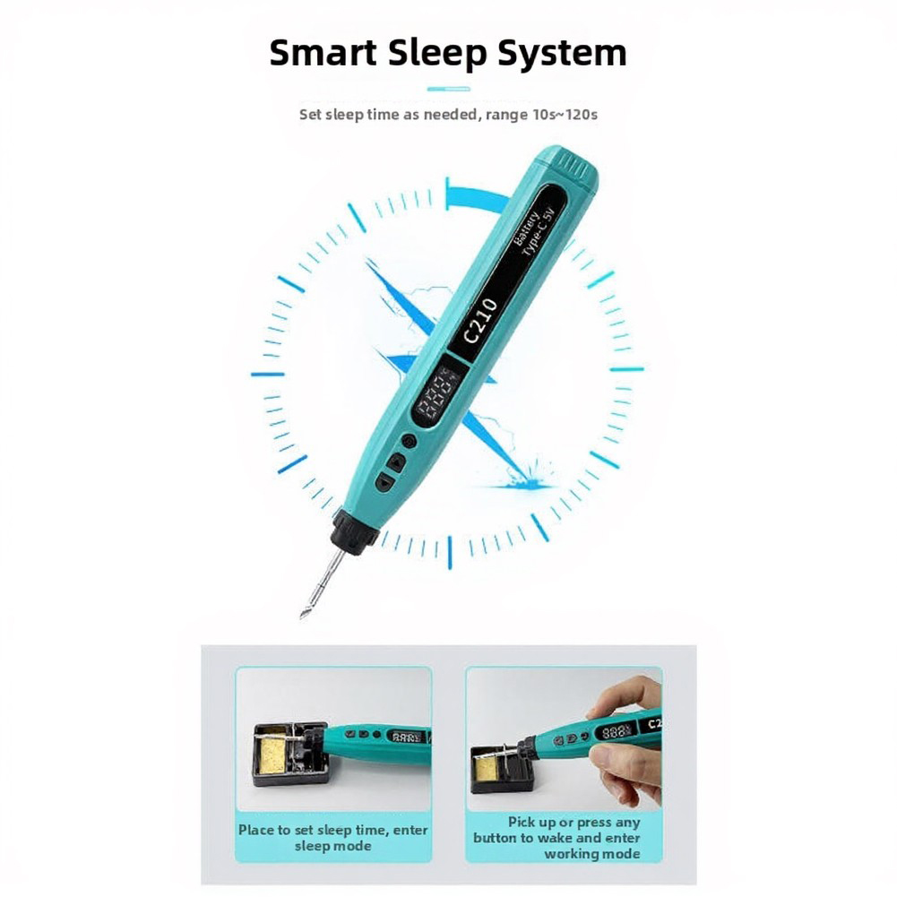 Smart Digital USB Soldering Ir - Diy Electronics Organizer 评论和价格