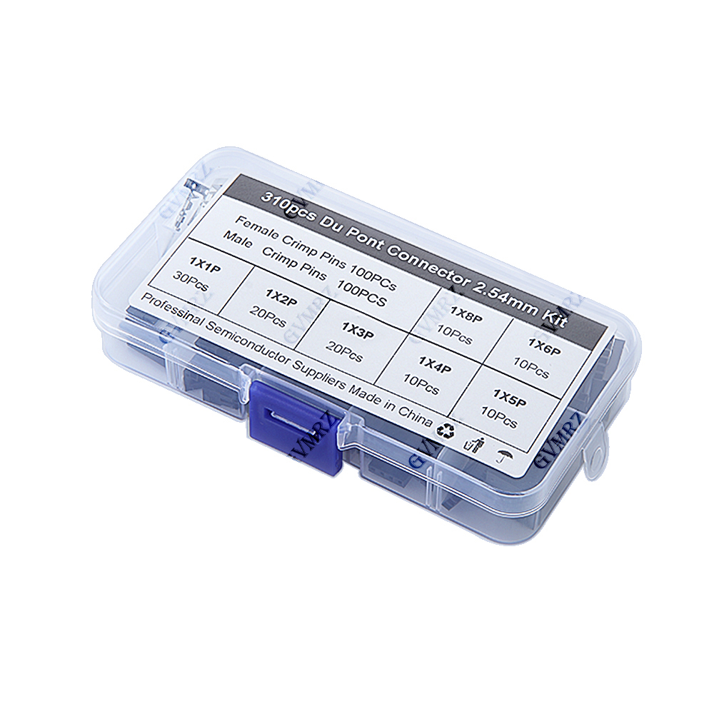 310PCS/BOX 2.54mm Male+Female  - Diy Electronics For Beginners 评论和价格