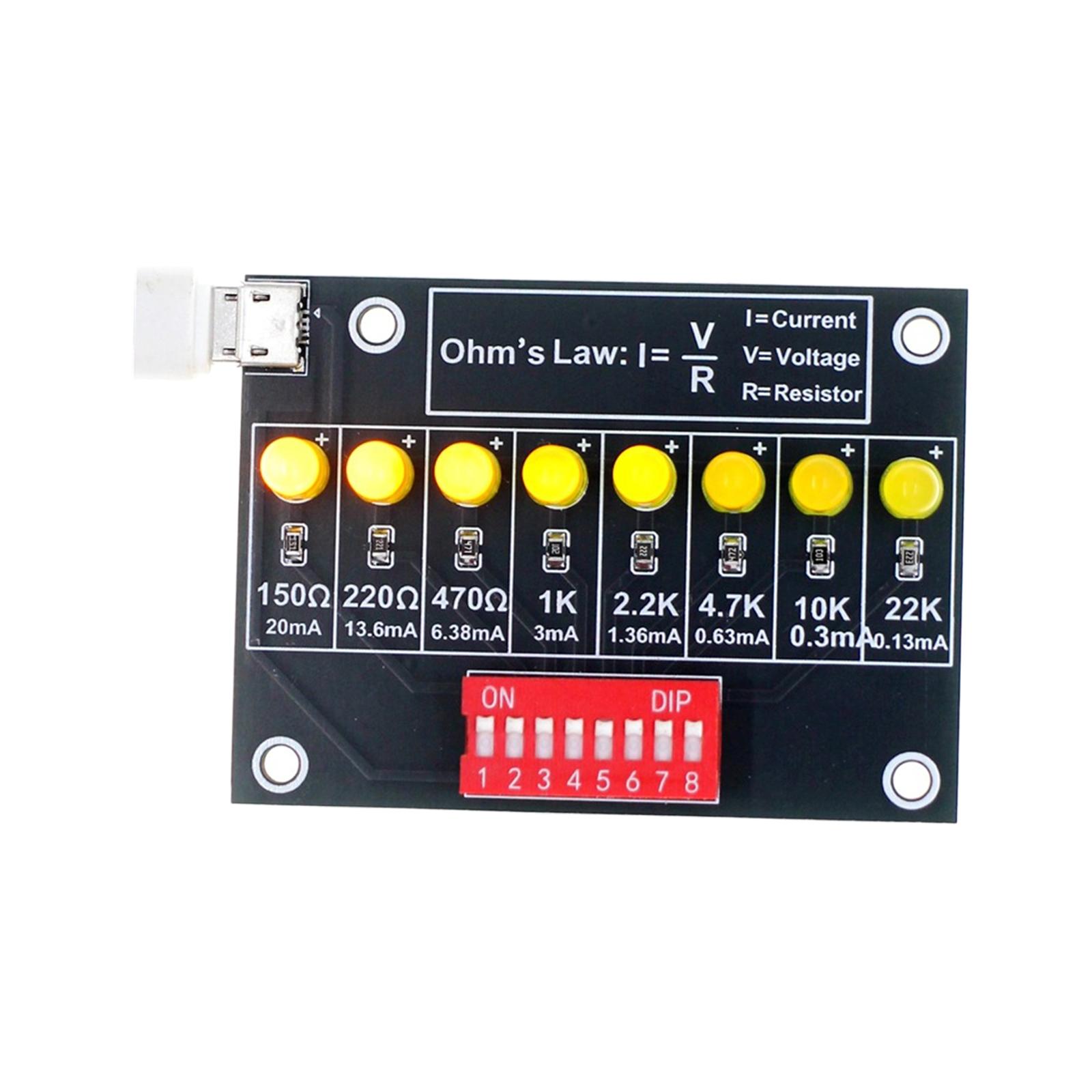 DIY Soldering Practice Kit Ohm - Diy Electronics Learning Kit 评论和价格