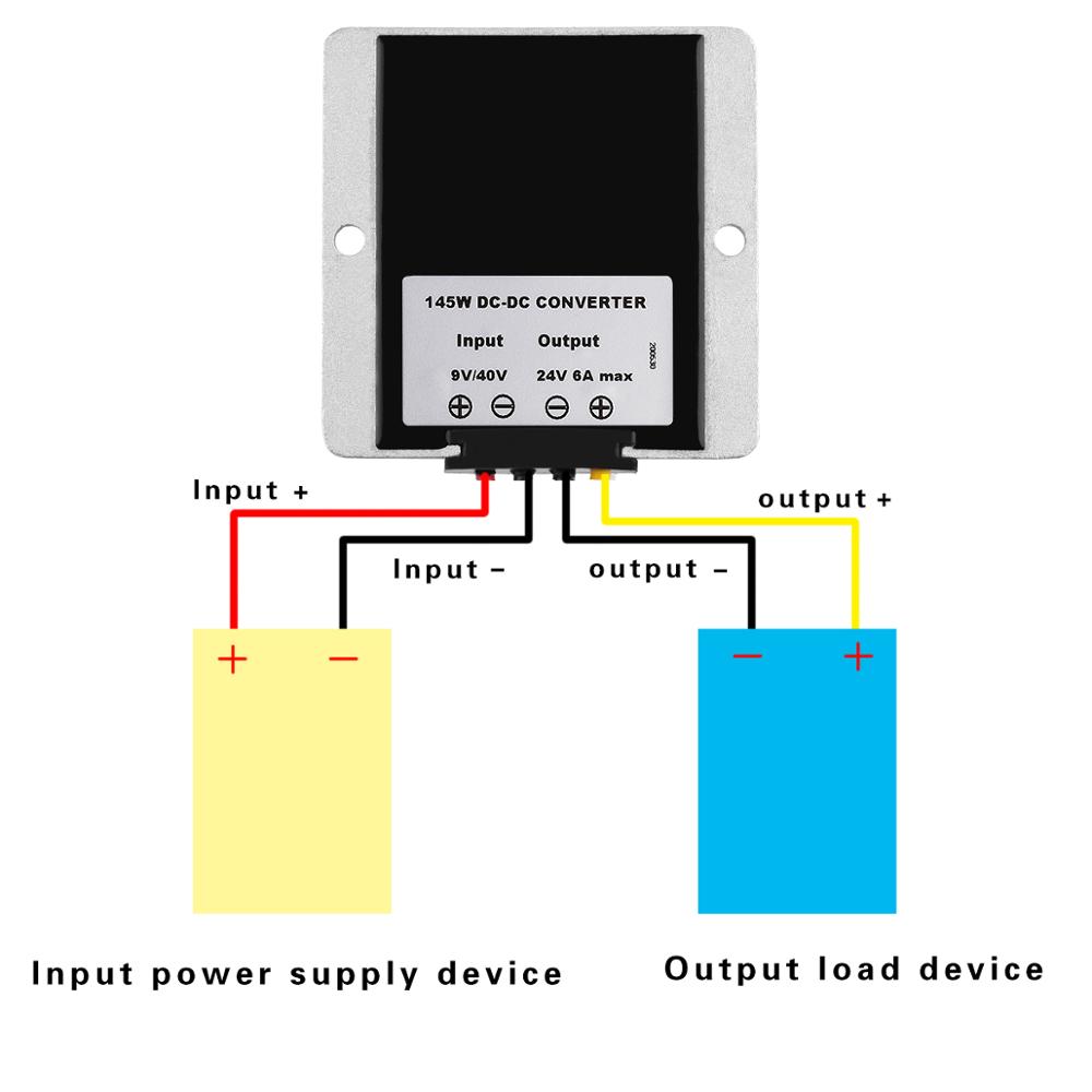 DC 9V-40V to DC 24V 3A 5A 6A V - Dc Power Supply Variable 评论和价格