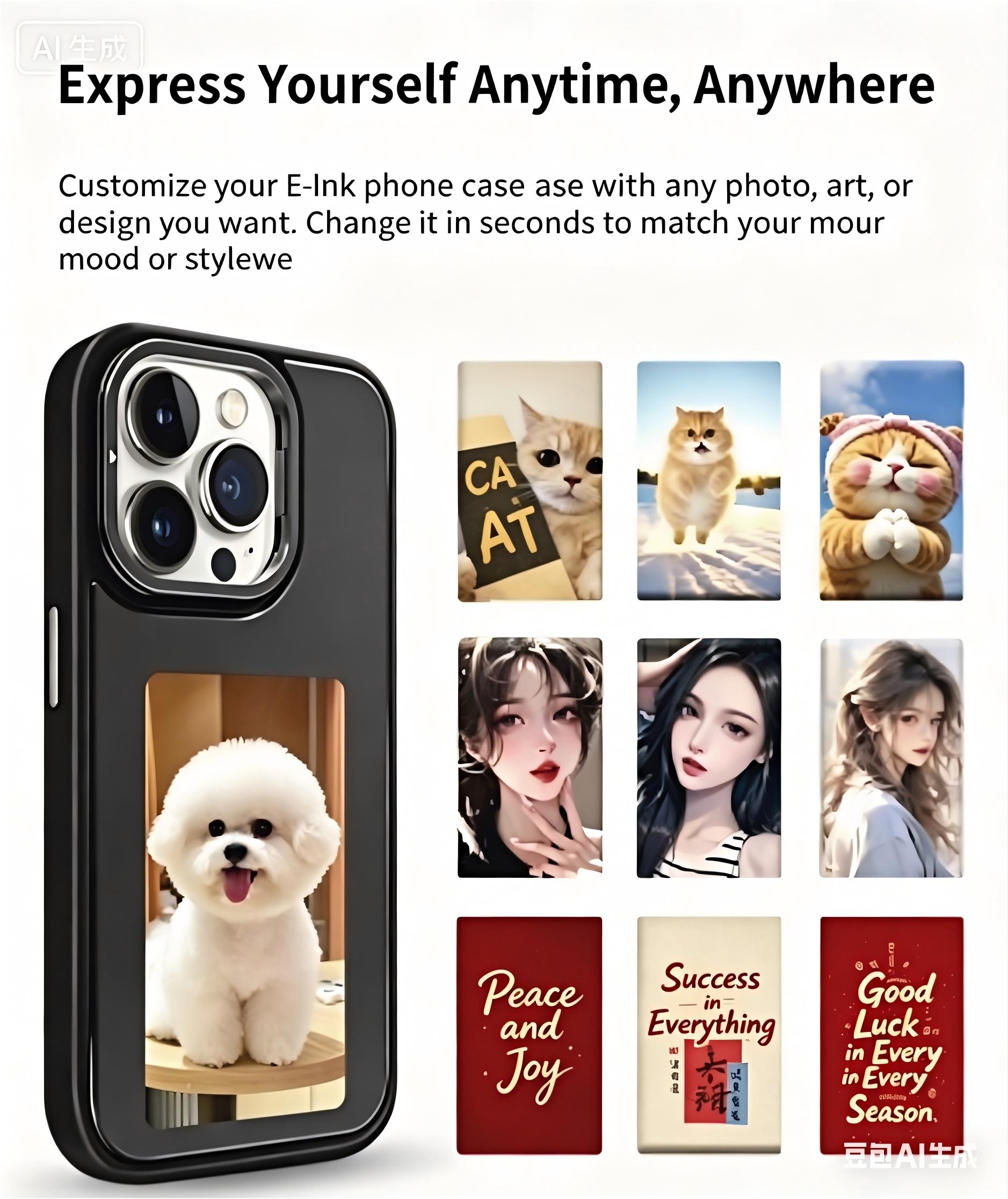 NFC Smart E-ink Phone Case DIY - Diy Box Electronics Mall 评论和价格