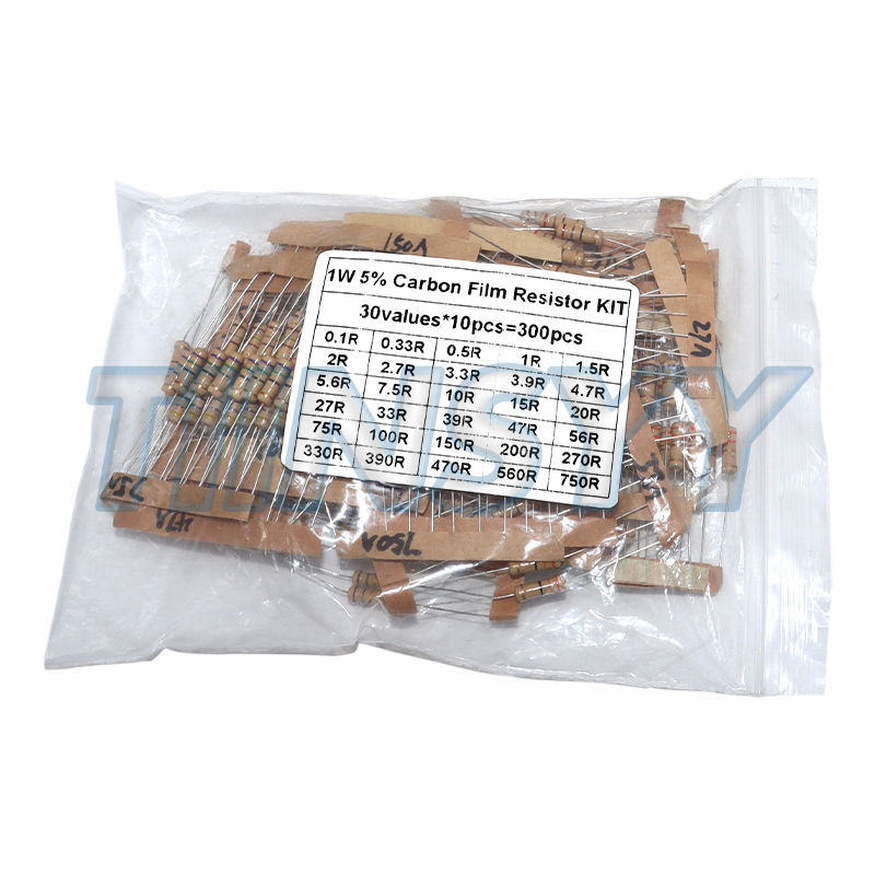 300PCS Resistor Kit 1W 5% Carb - Diy Electronics For Beginners 评论和价格