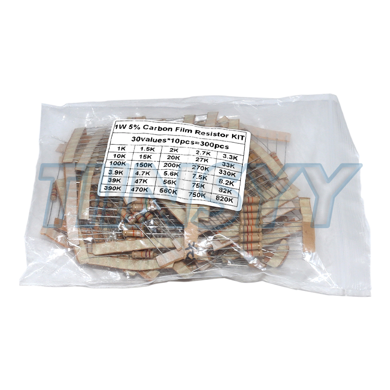 300PCS Resistor Kit 1W 5% Carb - Diy Electronics For Beginners 评论和价格