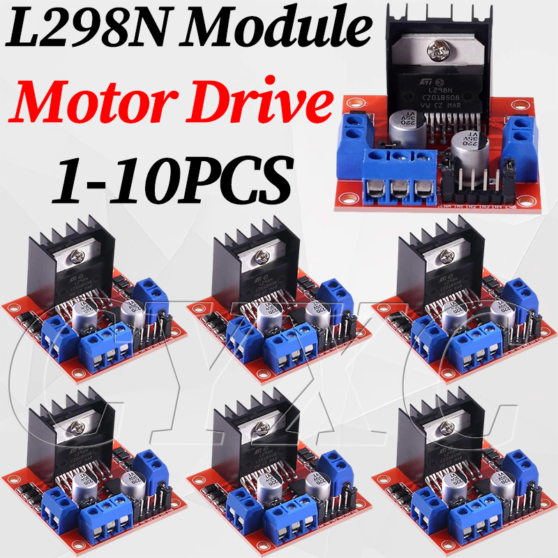 1-10PCS L298N Stepper Motor Dr - L298N Motor Driver 评论和价格