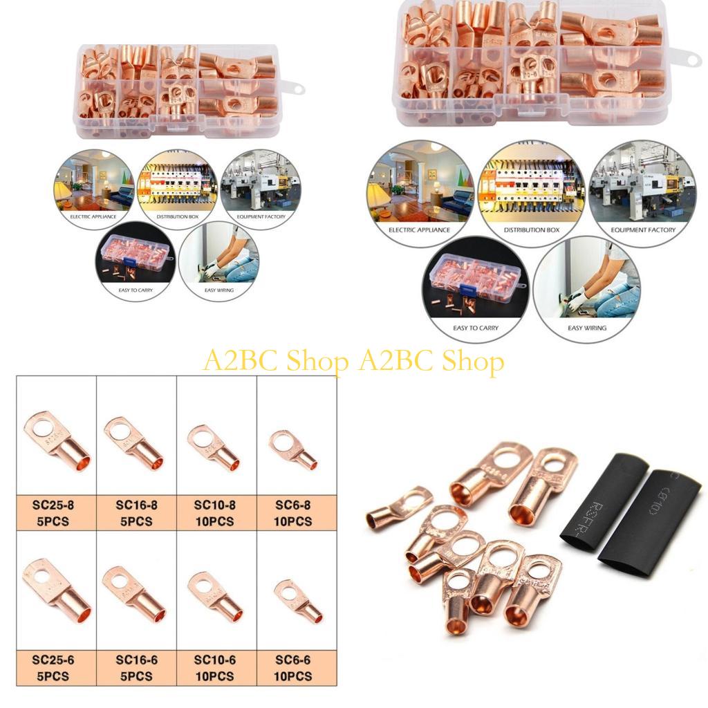 A2BC Series Copper Cable Lug w - Heat Shrink Tubing 评论和价格