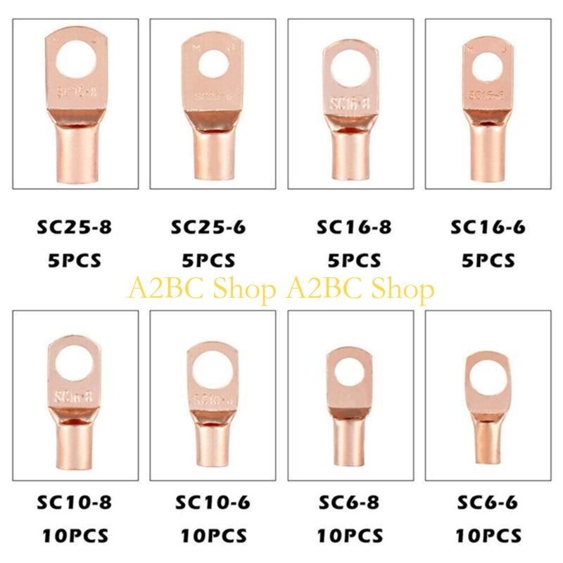 A2BC Series Copper Cable Lug w - Heat Shrink Tubing 评论和价格