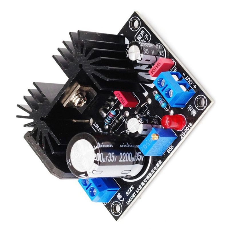 LM338 5A Output Adjustable Lin - Diy Electronics Power Supply 评论和价格