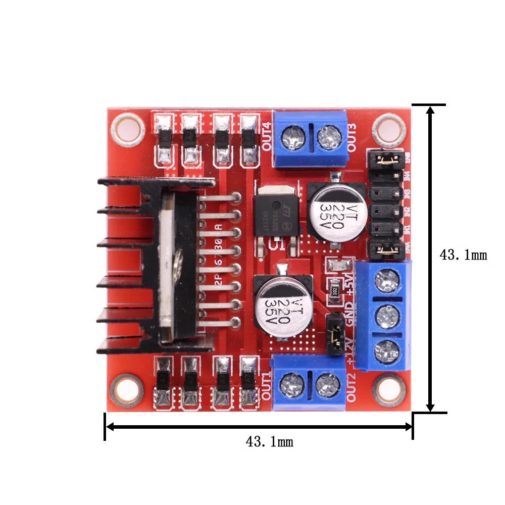 1~100Pcs L298N DC Stepper Moto - L298N Motor Driver 评论和价格