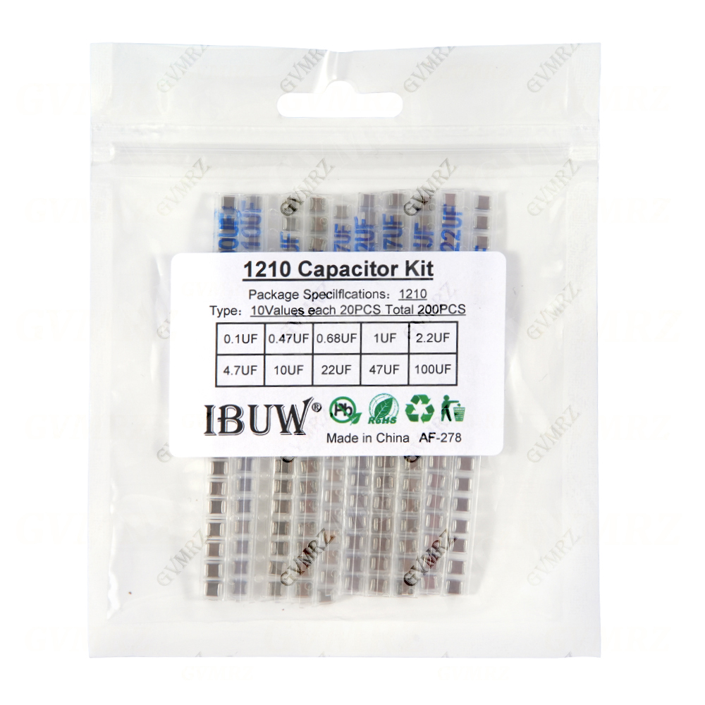 0402 0603 0805 1206 SMD Cerami - Capacitor Kit Assortment 评论和价格