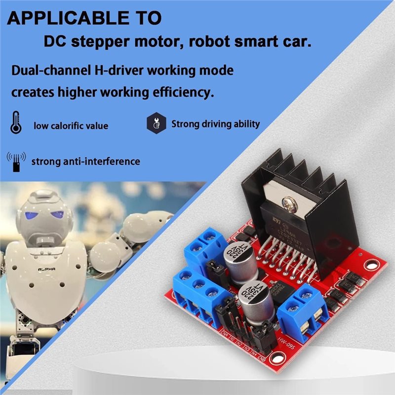AEE7-4 Pcs L298N Motor Driver  - L298N Motor Driver 评论和价格