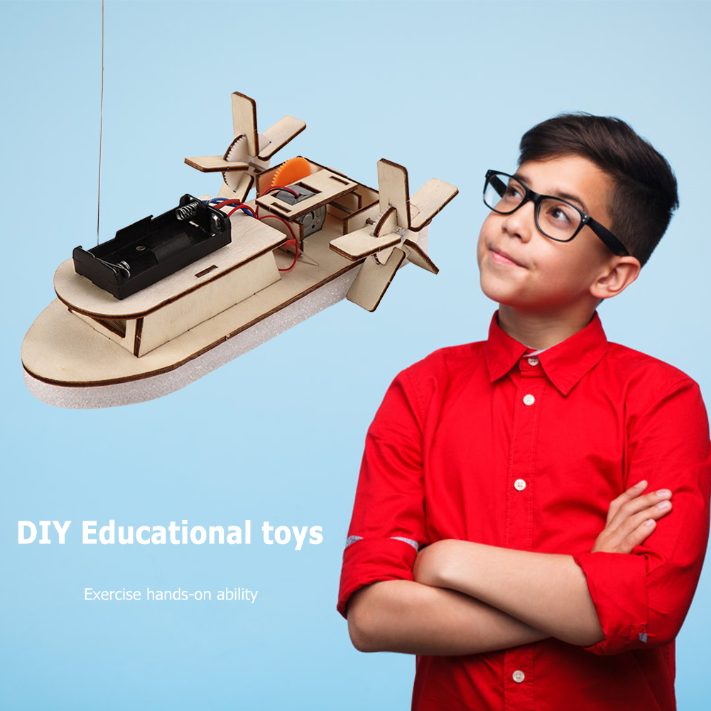 DIY Boat Model Science Toys Ki - Diy Electronics Kids 评论和价格
