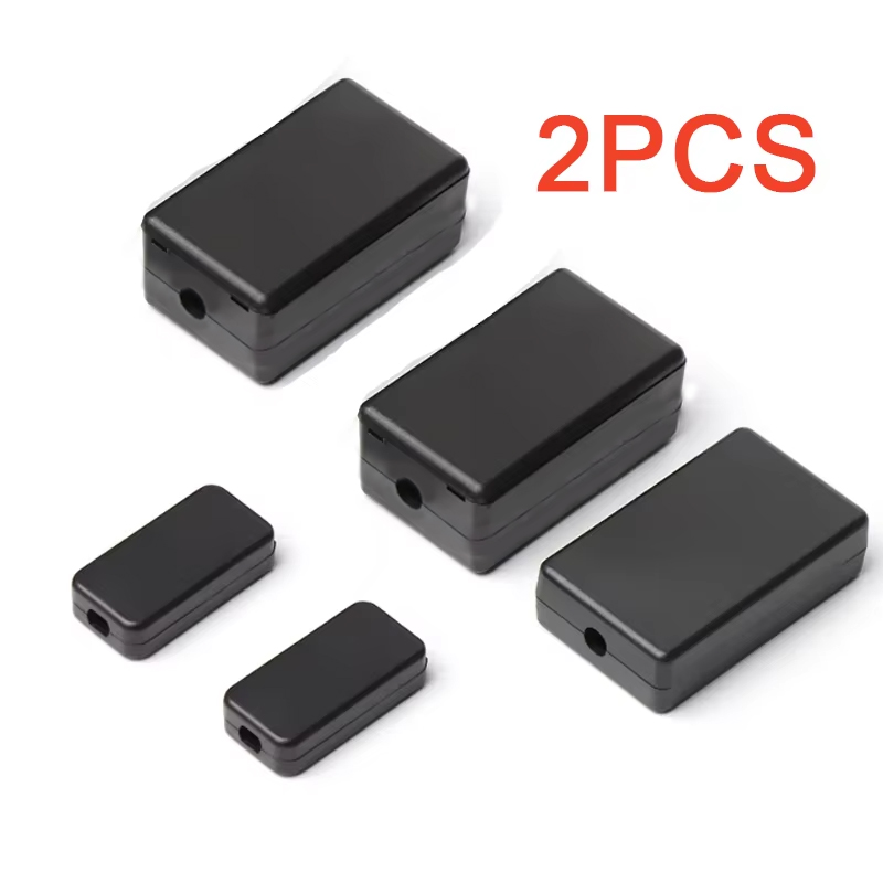 2PCS Plastic Waterproof Black  - Diy Box Electronics Mall 评论和价格