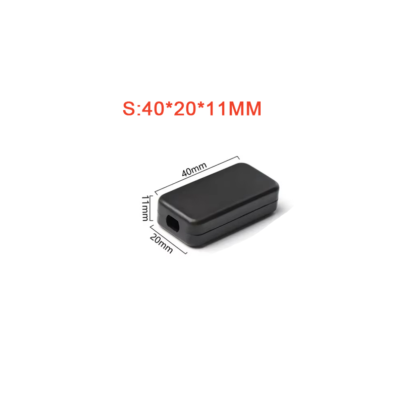 2PCS Plastic Waterproof Black  - Diy Box Electronics Mall 评论和价格