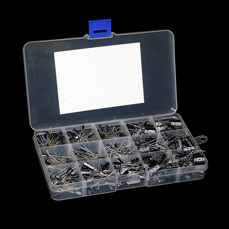 300pcs 15 types 16V 50V 0.1uf- - Capacitor Kit Assortment 评论和价格