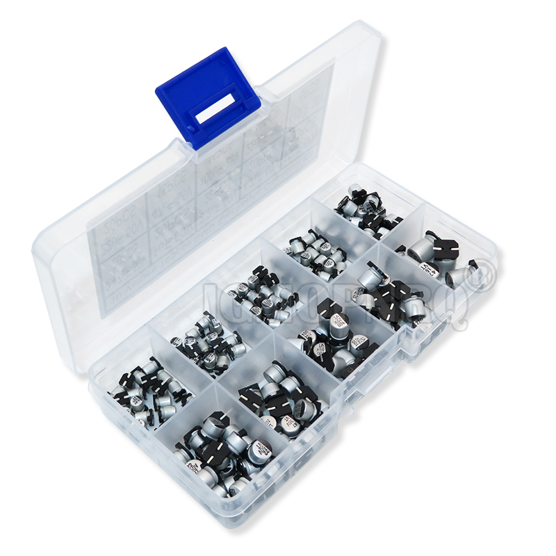 165PCS 10Values SMD Aluminum E - Capacitor Kit Assortment 评论和价格