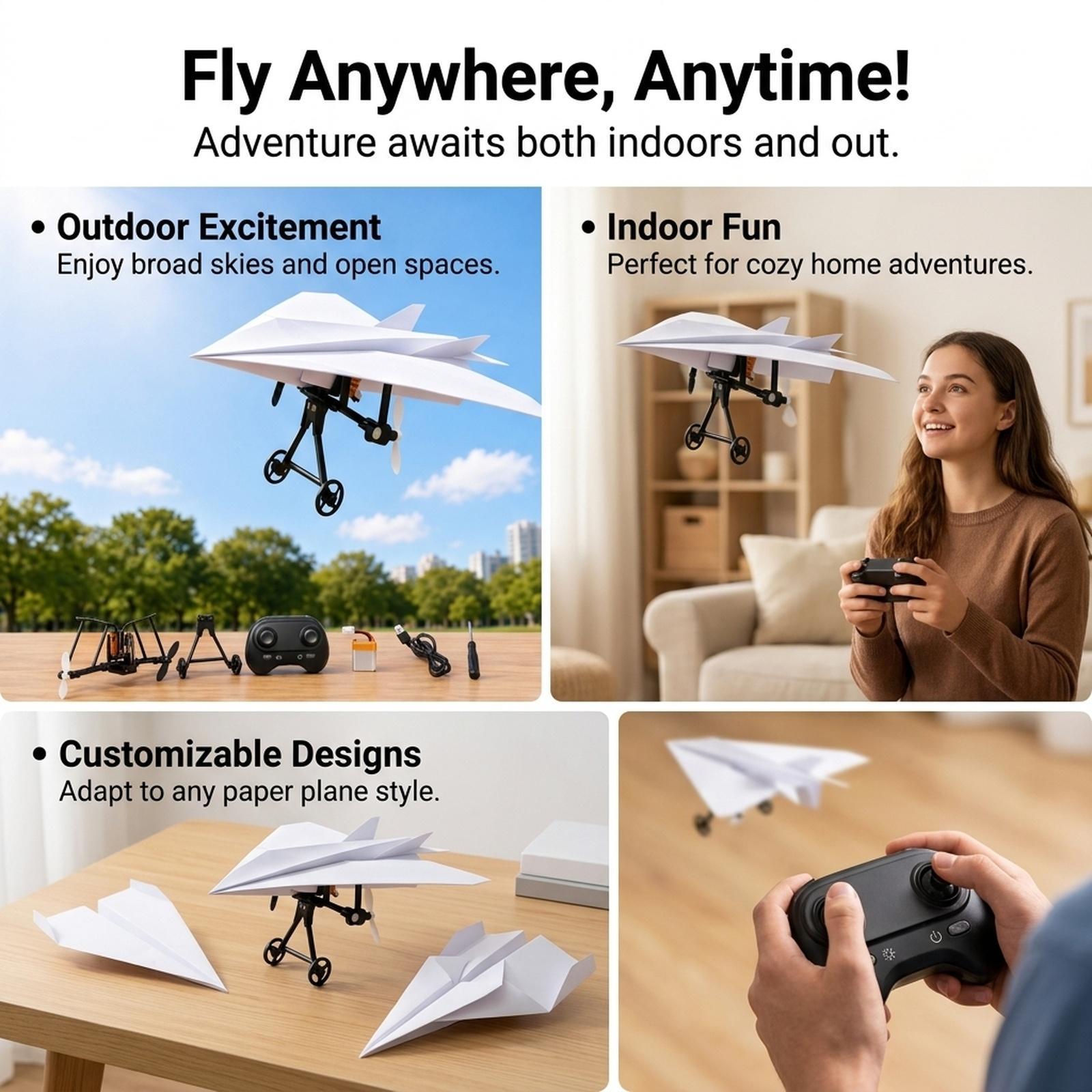 Mini RC Airplane DIY Kit ABS M - Diy Electronics For Beginners 评论和价格