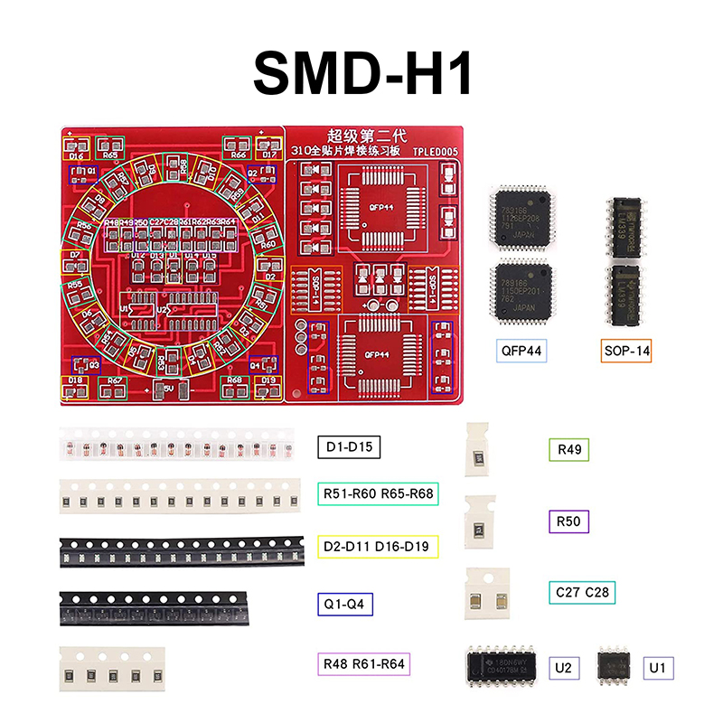 Soldering Practice Two-Piece S - Diy Electronics Basics 评论和价格