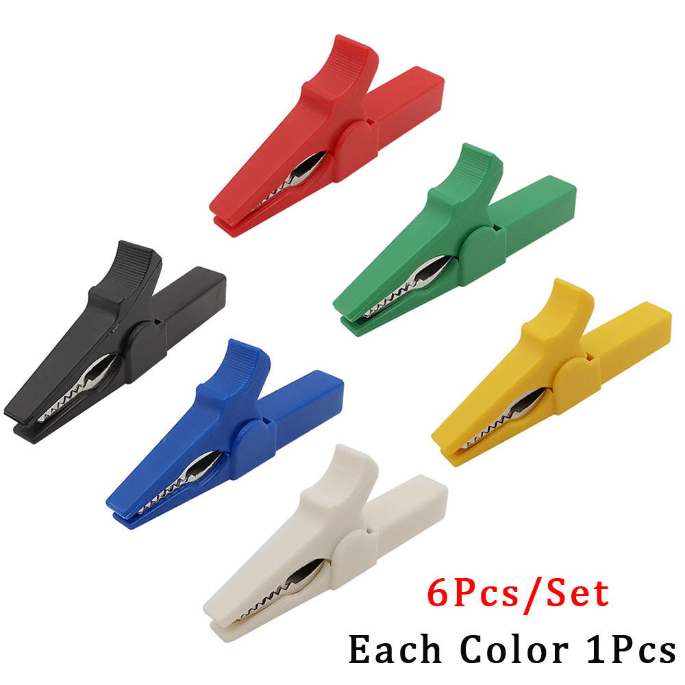 6Pcs/Lot 55mm Alligator Clips  - Crocodile Clip Set 评论和价格