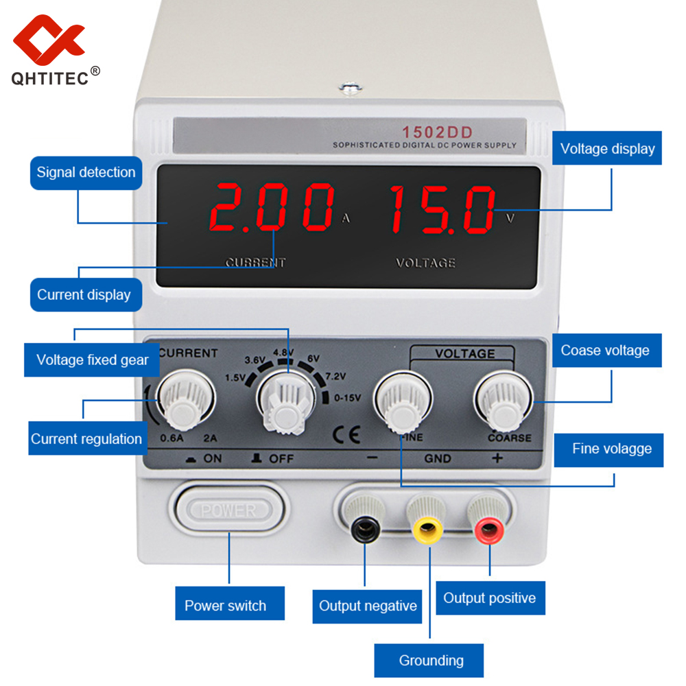 QHTITEC DC Regulated Power Sup - Dc Power Supply Variable 评论和价格