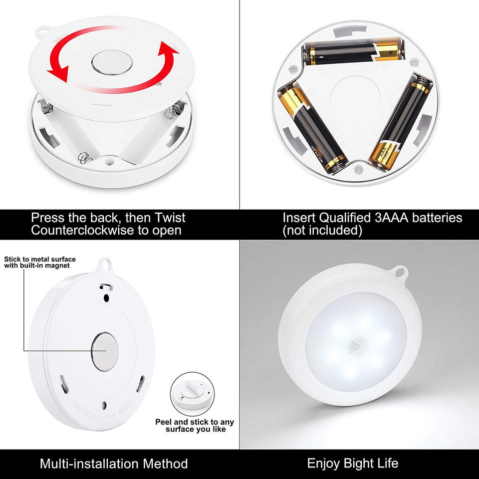 PIR Motion Sensor LED Night Li - Ldr Light Sensor 评论和价格